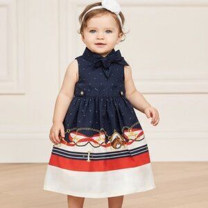 Janie and Jack Horse Estate Equestrian horsebit stables Dress racing